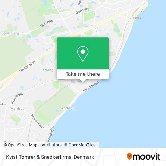 Kvist Tømrer & Snedkerfirma map