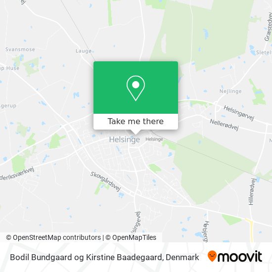 Bodil Bundgaard og Kirstine Baadegaard map