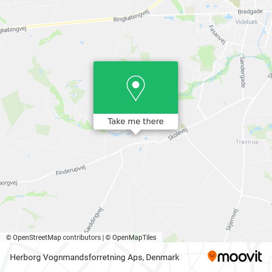 Herborg Vognmandsforretning Aps map