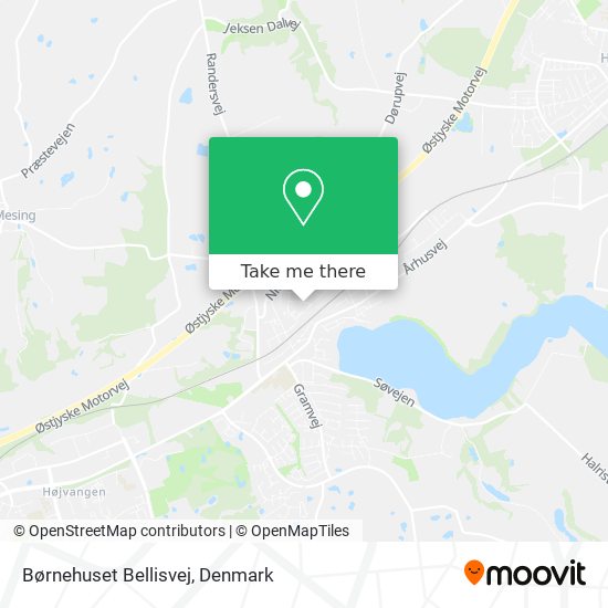 Børnehuset Bellisvej map