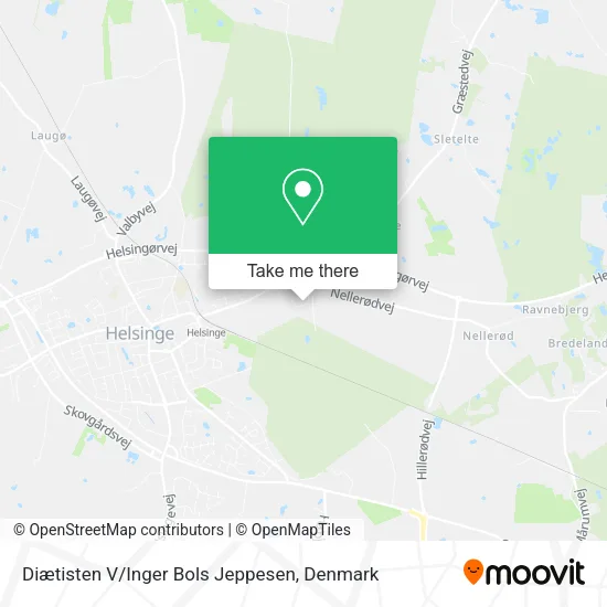 Diætisten V / Inger Bols Jeppesen map