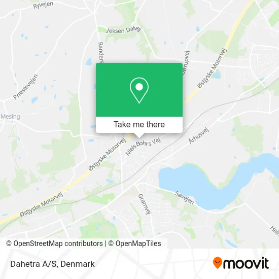 Dahetra A/S map