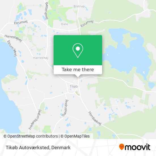 Tikøb Autoværksted map