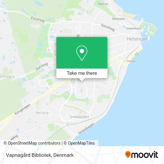 Vapnagård Bibliotek map