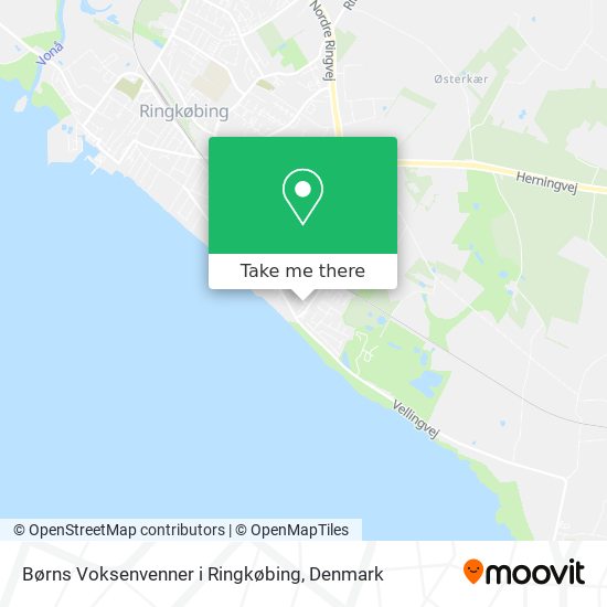 Børns Voksenvenner i Ringkøbing map