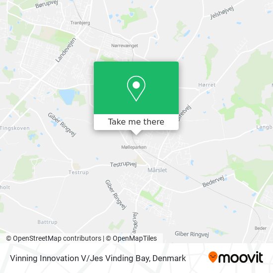 Vinning Innovation V / Jes Vinding Bay map