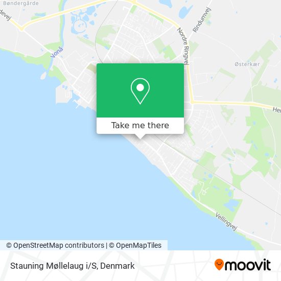 Stauning Møllelaug i/S map