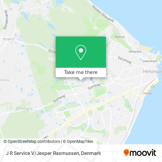 J R Service V/Jesper Rasmussen map