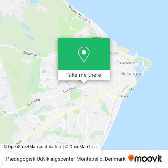 Pædagogisk Udviklingscenter Montebello map