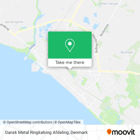 Dansk Metal Ringkøbing Afdeling map