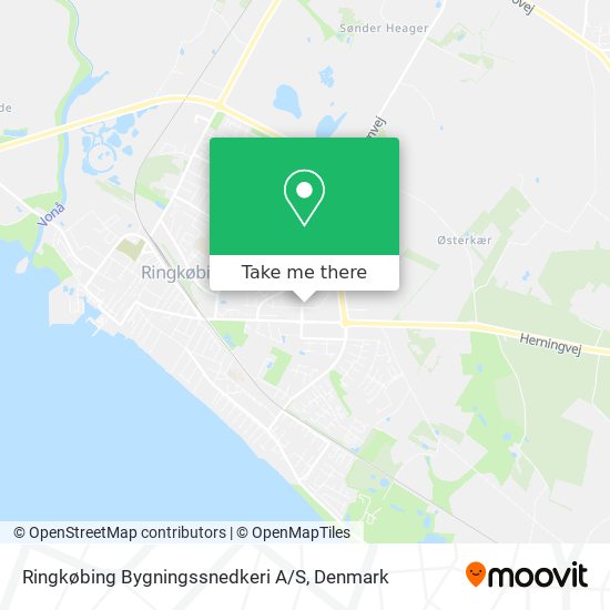 Ringkøbing Bygningssnedkeri A / S map