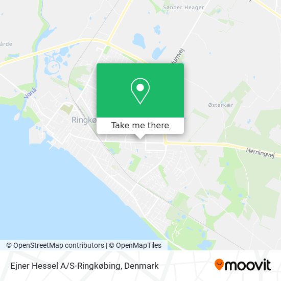 Ejner Hessel A/S-Ringkøbing map