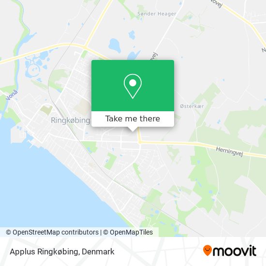 Applus Ringkøbing map