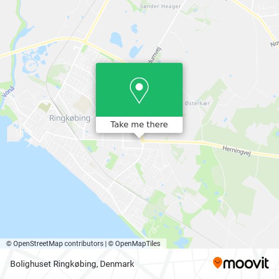 Bolighuset Ringkøbing map