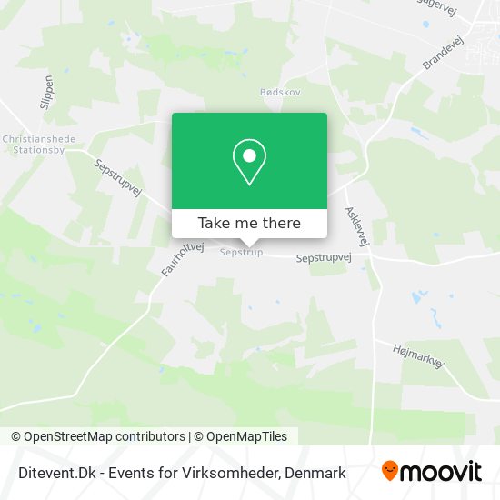 Ditevent.Dk - Events for Virksomheder map