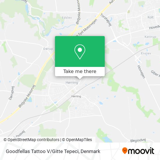 Goodfellas Tattoo V / Gitte Tepeci map