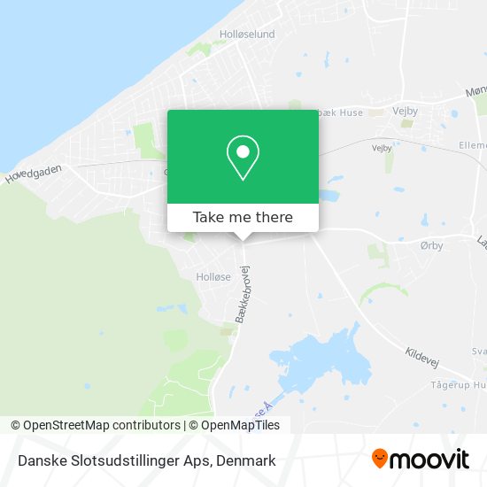 Danske Slotsudstillinger Aps map