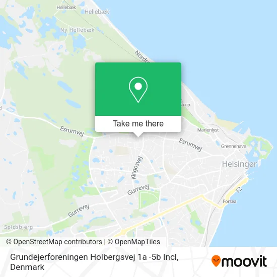 Grundejerforeningen Holbergsvej 1a -5b Incl map