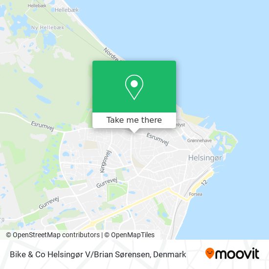Bike & Co Helsingør V / Brian Sørensen map