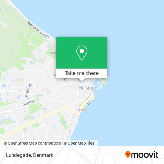 Lundegade map