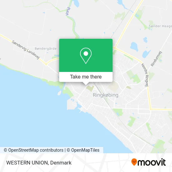 WESTERN UNION map