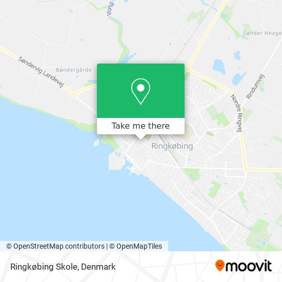 Ringkøbing Skole map