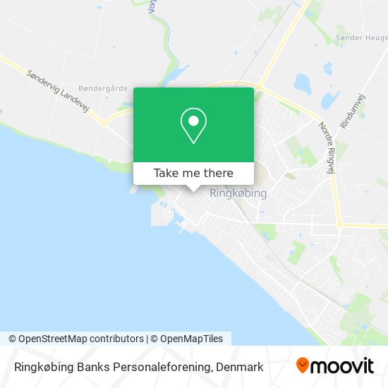 Ringkøbing Banks Personaleforening map