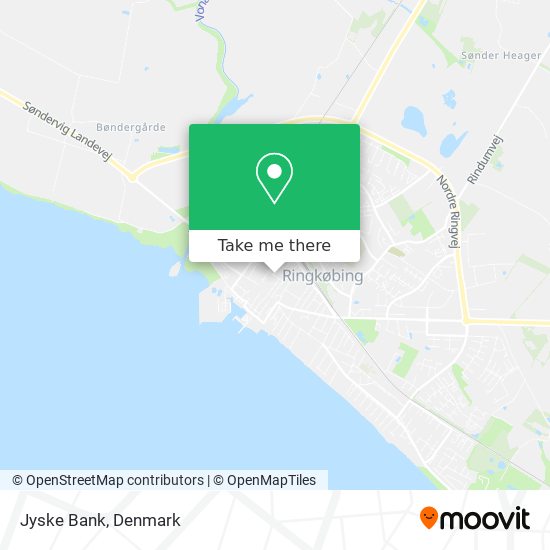 Jyske Bank map