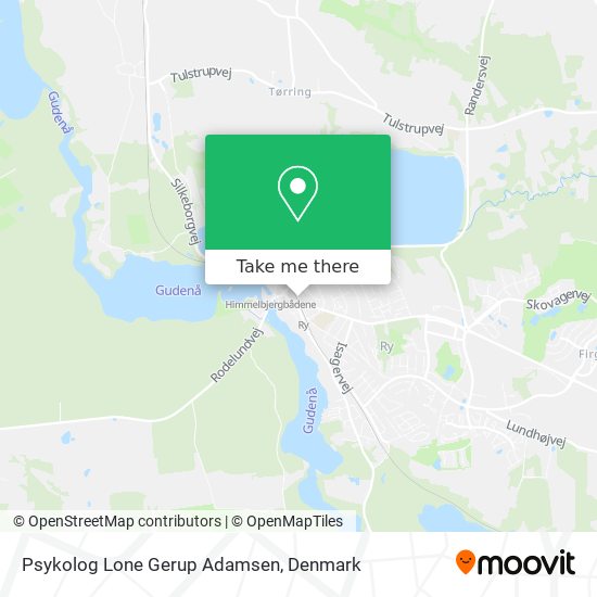 Psykolog Lone Gerup Adamsen map