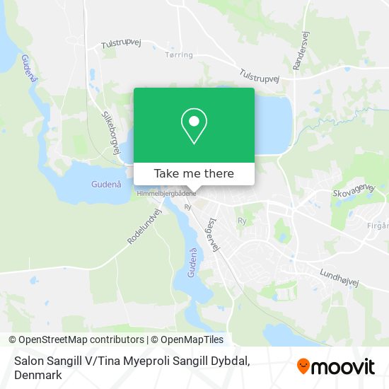 Salon Sangill V / Tina Myeproli Sangill Dybdal map