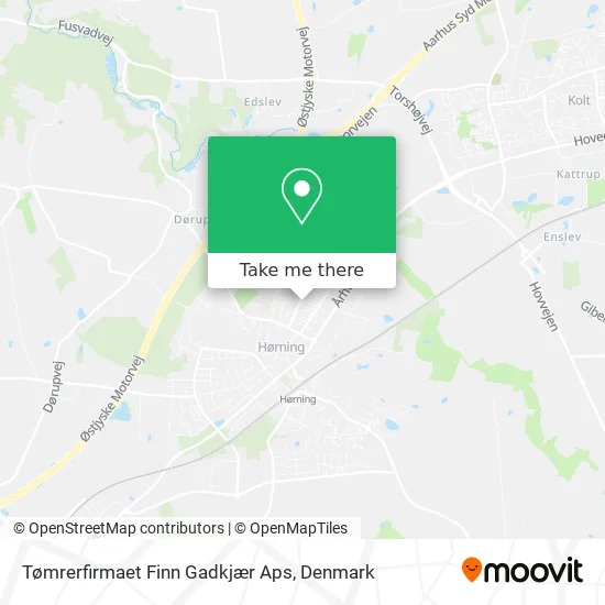Tømrerfirmaet Finn Gadkjær Aps map