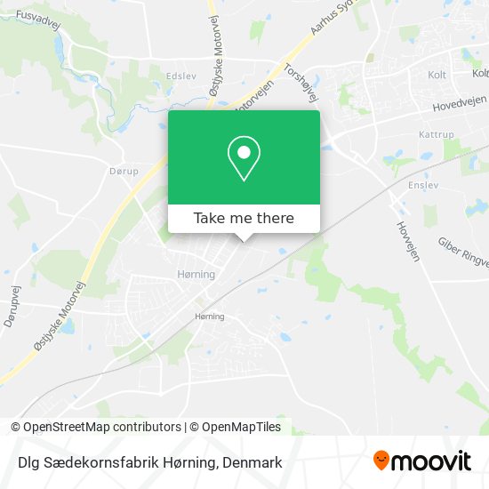 Dlg Sædekornsfabrik Hørning map