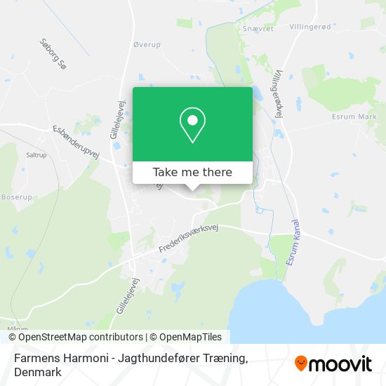 Farmens Harmoni - Jagthundefører Træning map