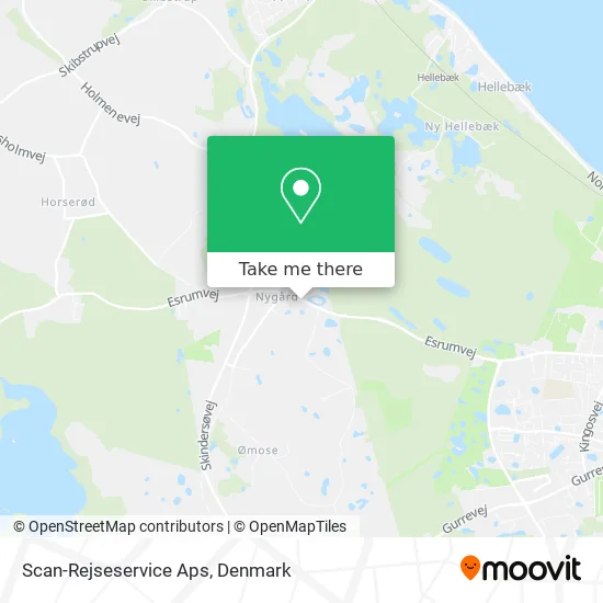 Scan-Rejseservice Aps map