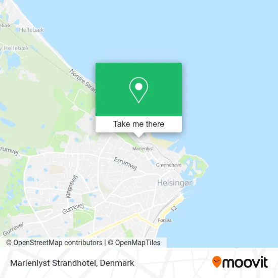 Marienlyst Strandhotel map