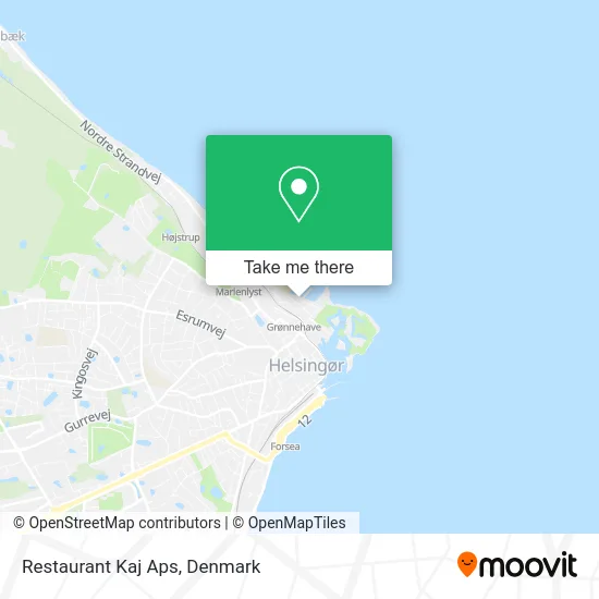 Restaurant Kaj Aps map