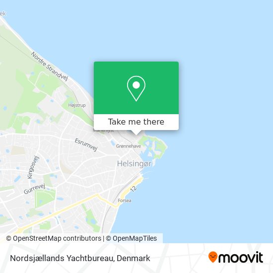 Nordsjællands Yachtbureau map