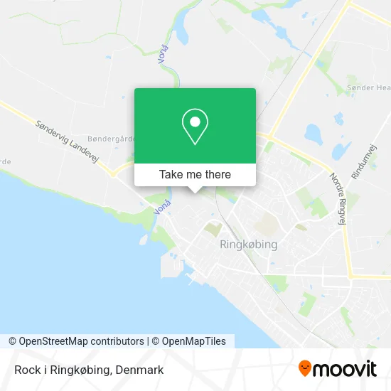 Rock i Ringkøbing map