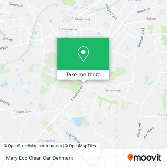 Mary Eco Clean Car map