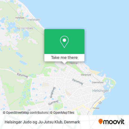 Helsingør Judo og Ju-Jutsu Klub map