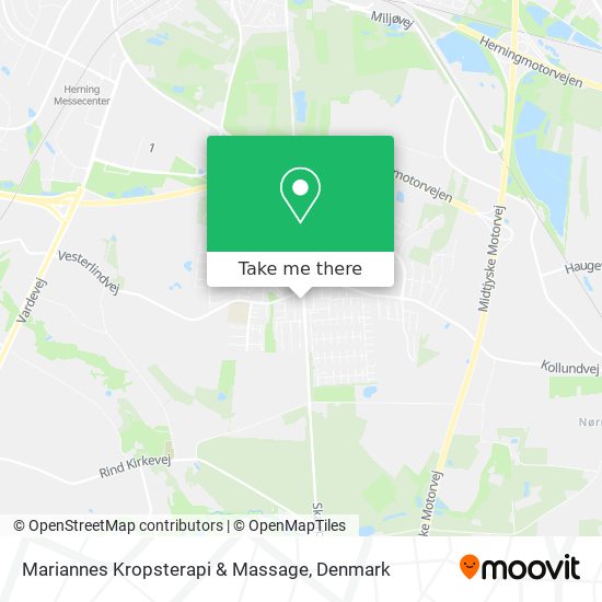 Mariannes Kropsterapi & Massage map