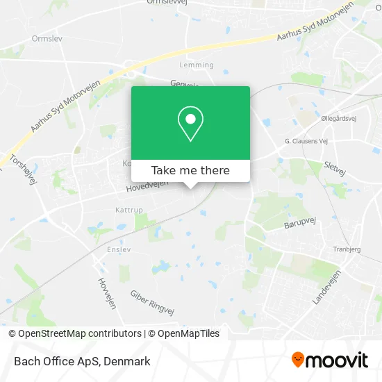 Bach Office ApS map
