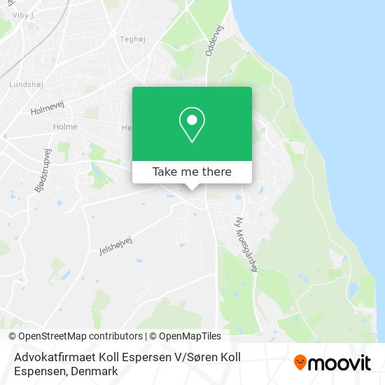 Advokatfirmaet Koll Espersen V / Søren Koll Espensen map