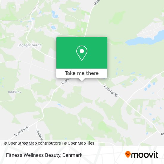 Fitness Wellness Beauty map