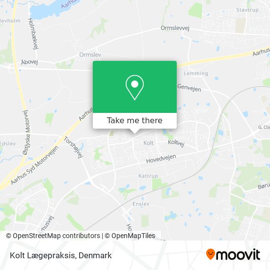 Kolt Lægepraksis map