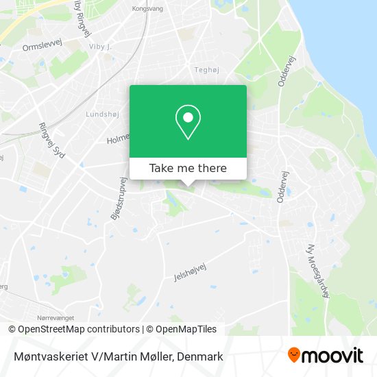 Møntvaskeriet V/Martin Møller map