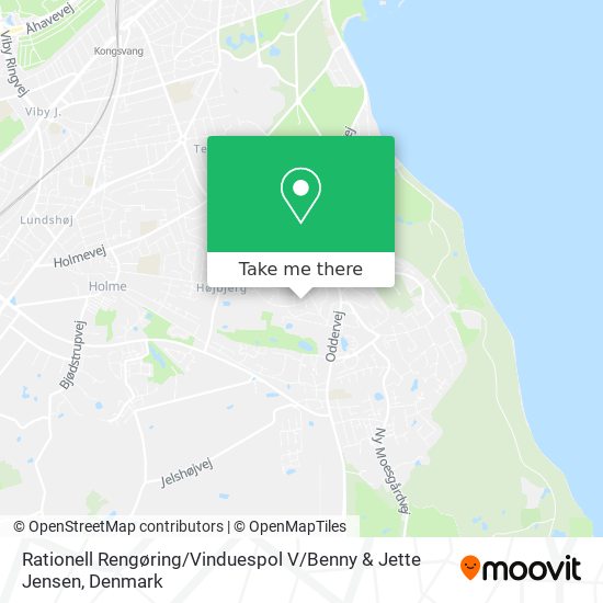 Rationell Rengøring / Vinduespol V / Benny & Jette Jensen map