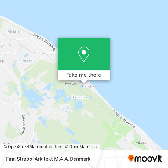 Finn Strabo, Arkitekt M.A.A map
