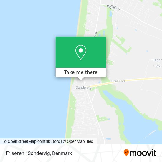 Frisøren i Søndervig map
