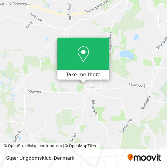 Stjær Ungdomsklub map